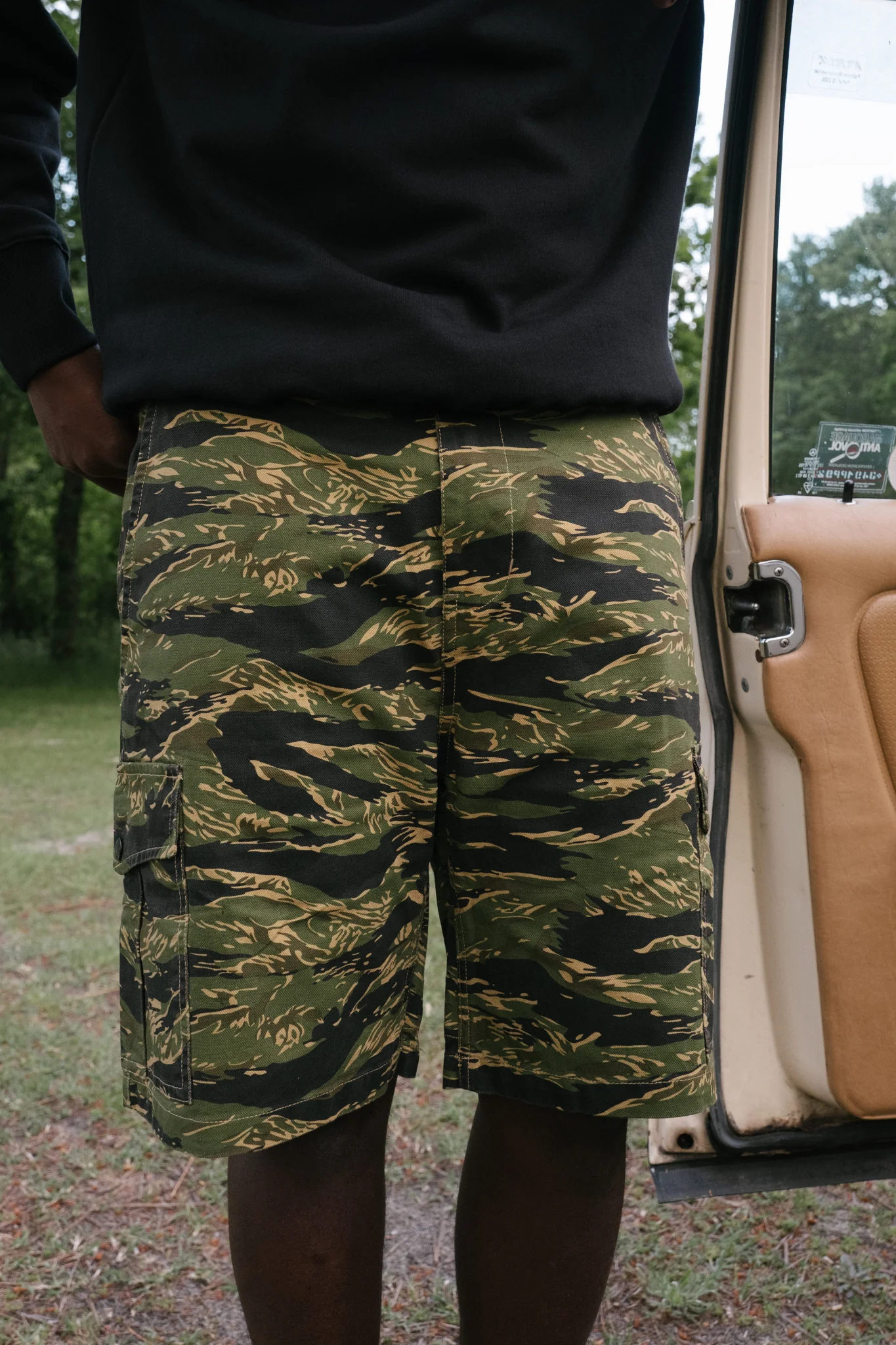 Short Le Disparu - Tiger Stripe - Image 3
