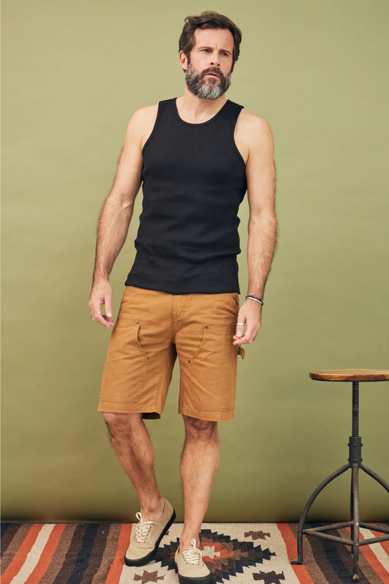 Short Le Jumeau - Camel - Image 5
