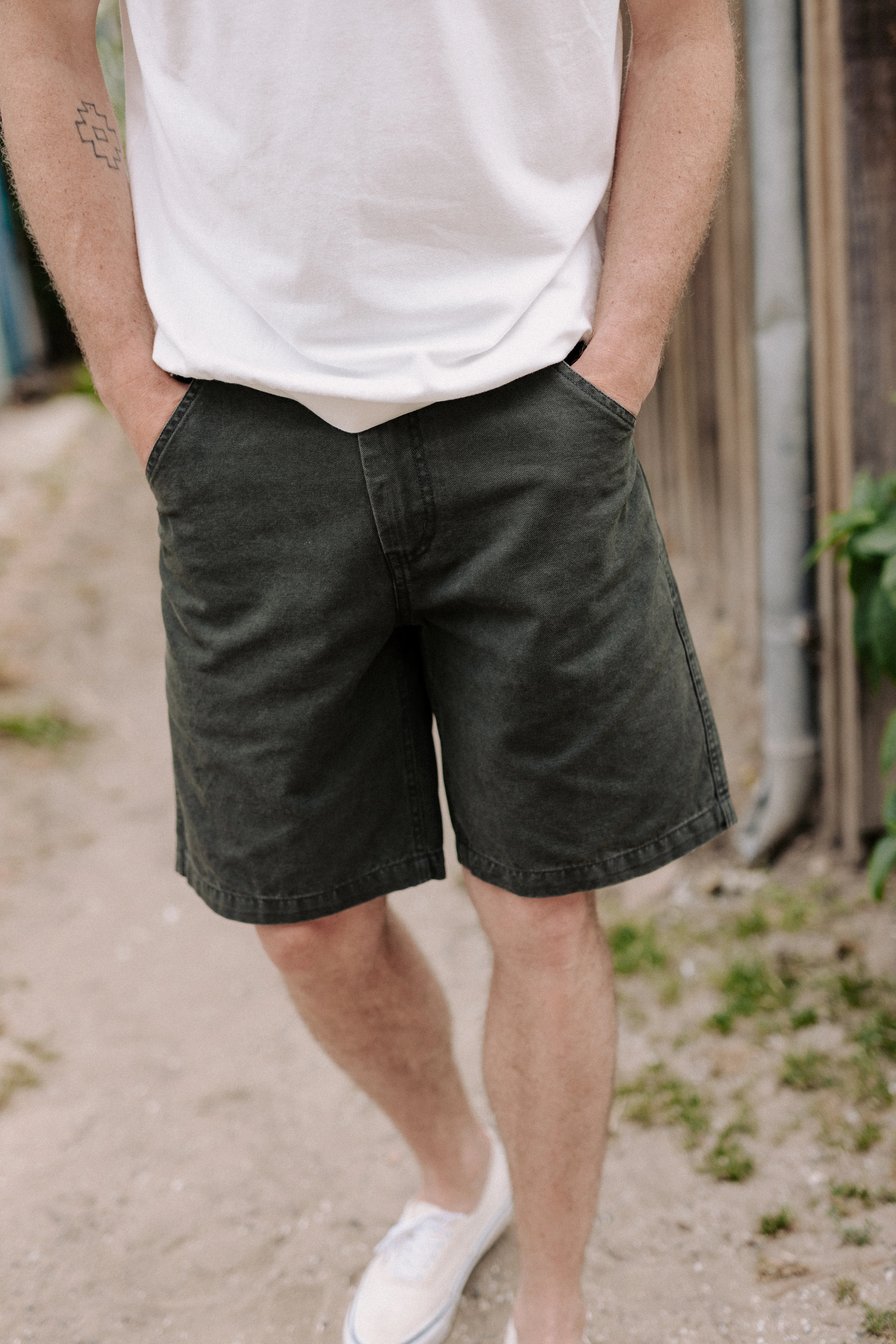 Short Le Maréchal - moss green - Image 3