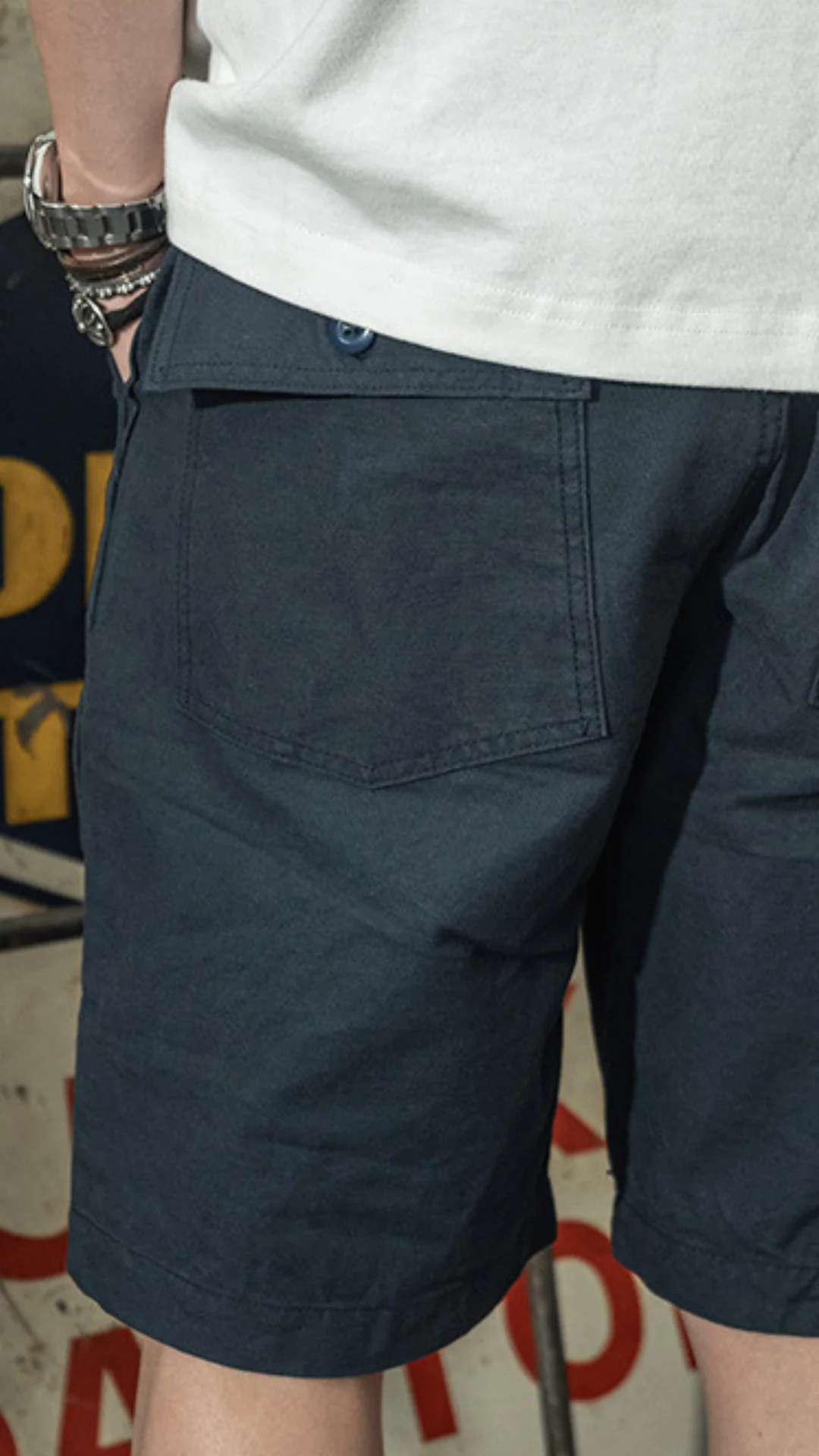Short L'Intrépide - bleu - Image 6