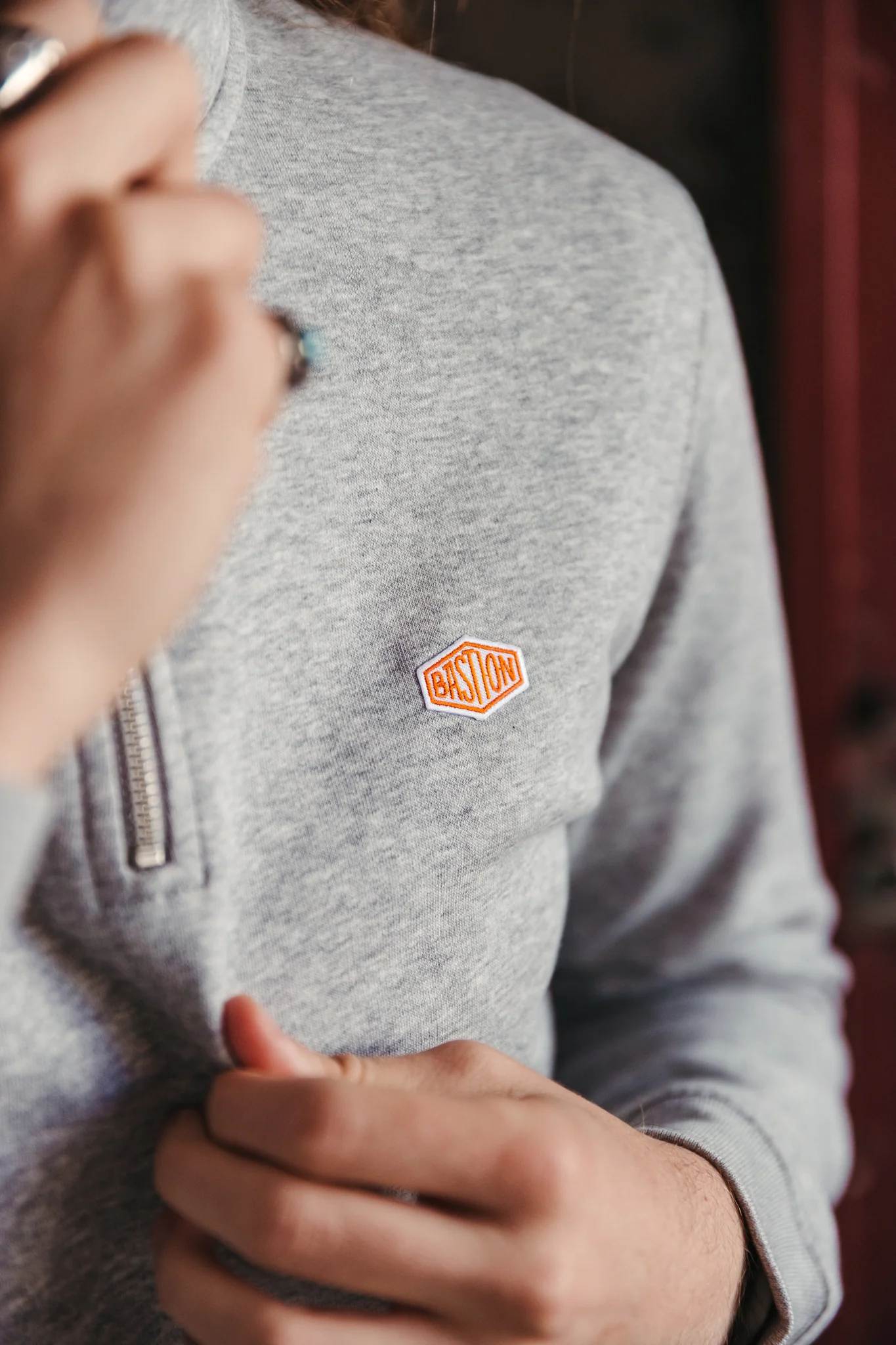 Sweat L'Aventurier - Gris - Image 2