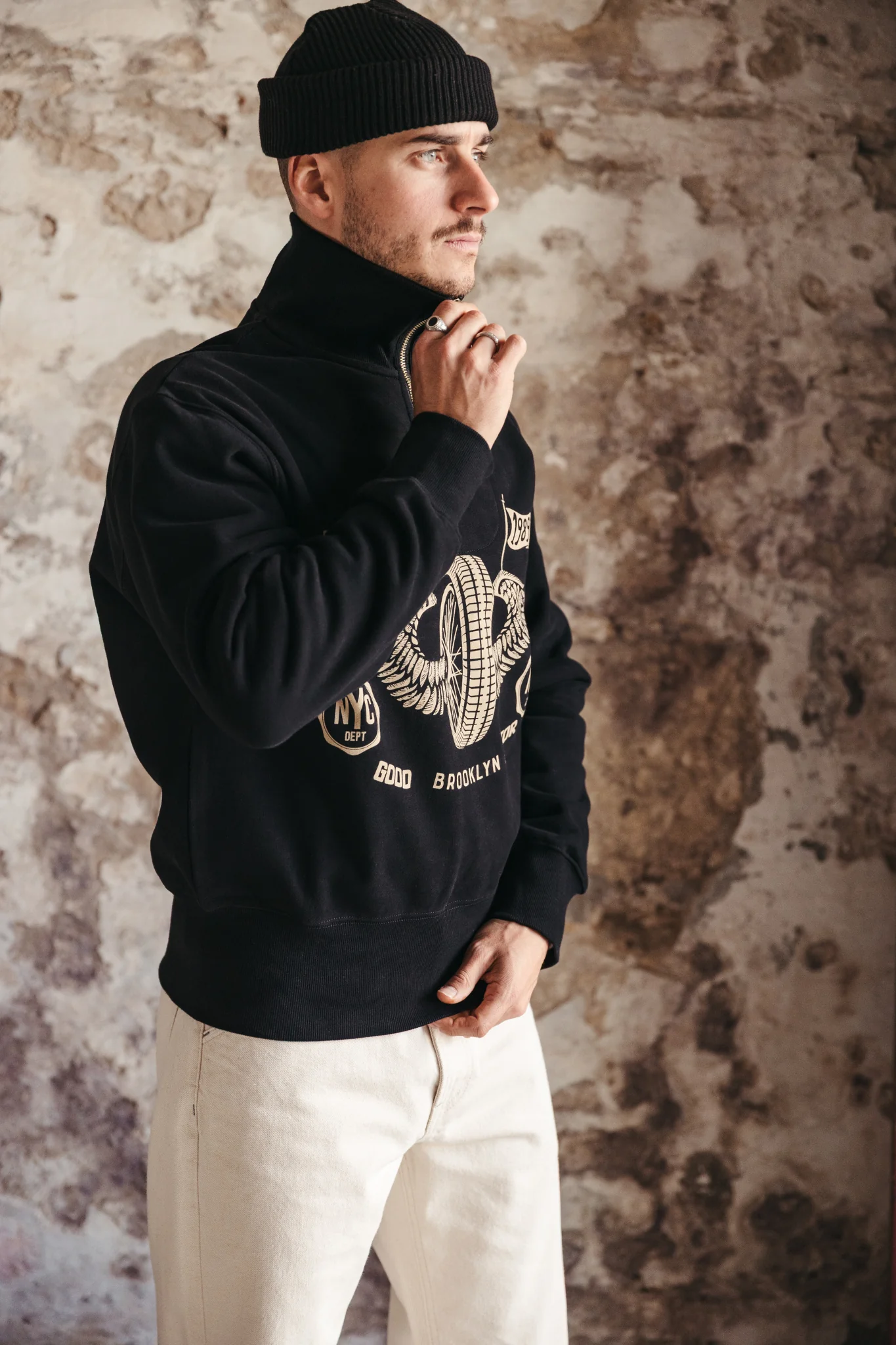 Sweat Le Biker - Noir - Image 2