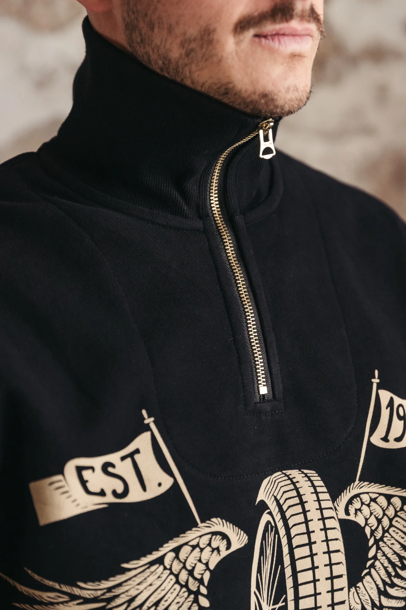 Sweat Le Biker - Noir - Image 4