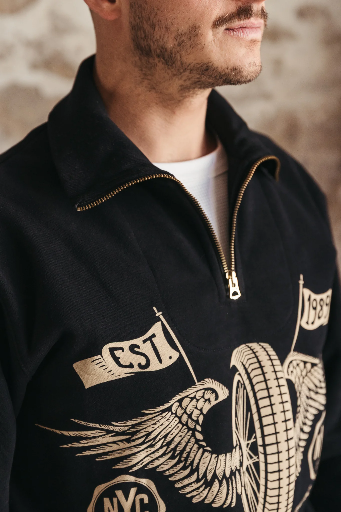 Sweat Le Biker - Noir - Image 5