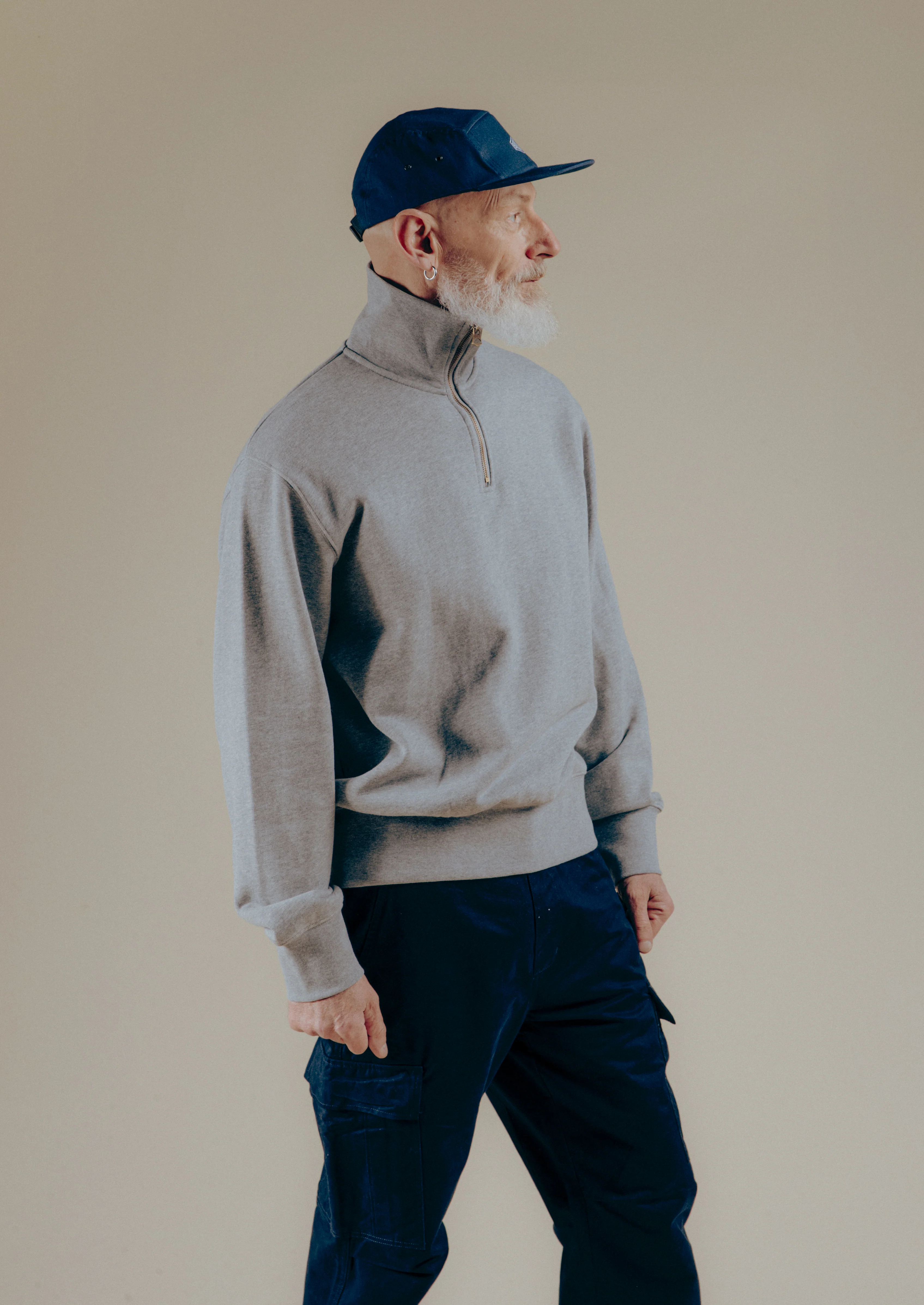 Sweat Le Trucker - Gris - Image 4