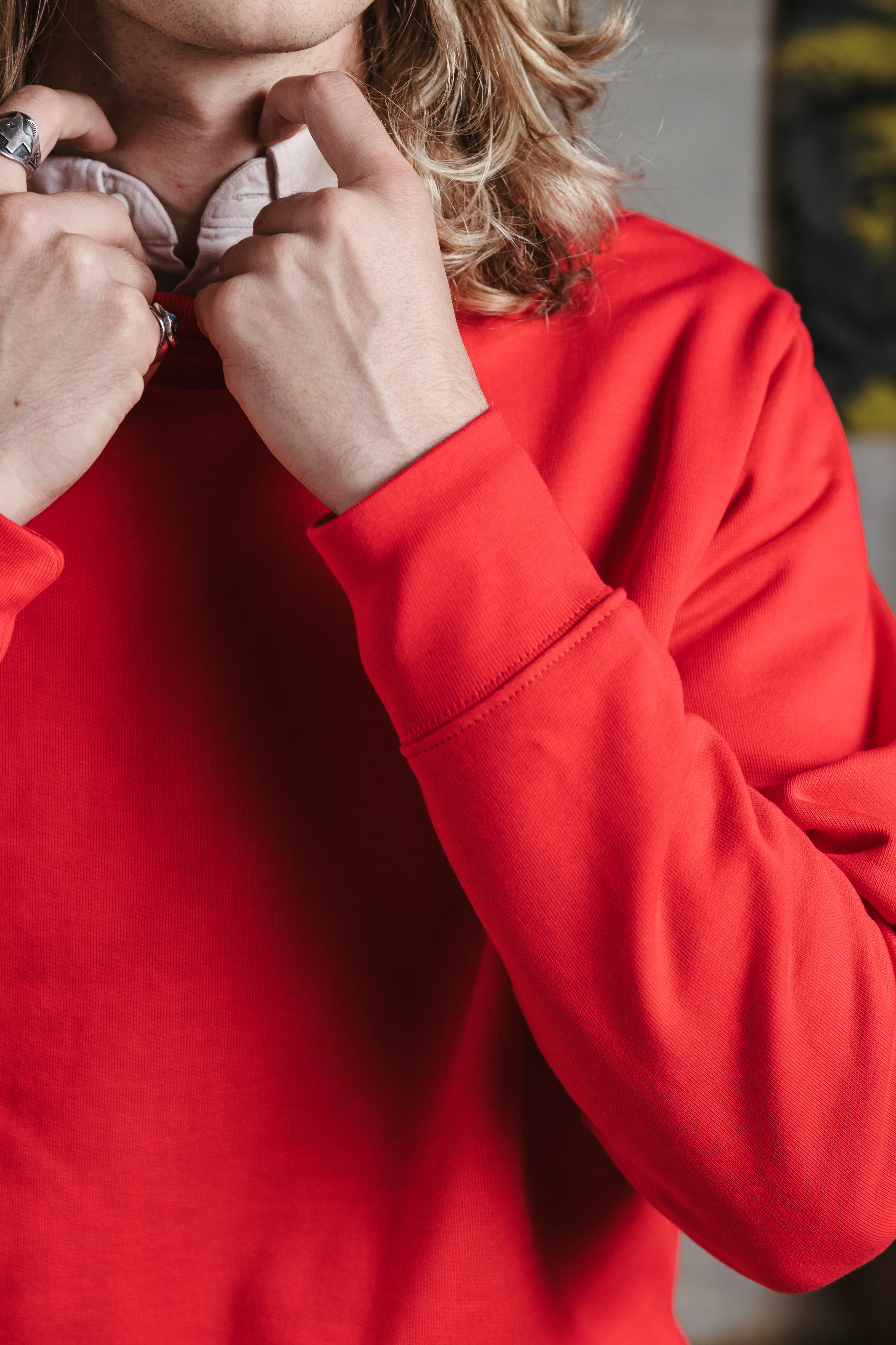 Sweat Le Voyageur - Rouge - Image 4
