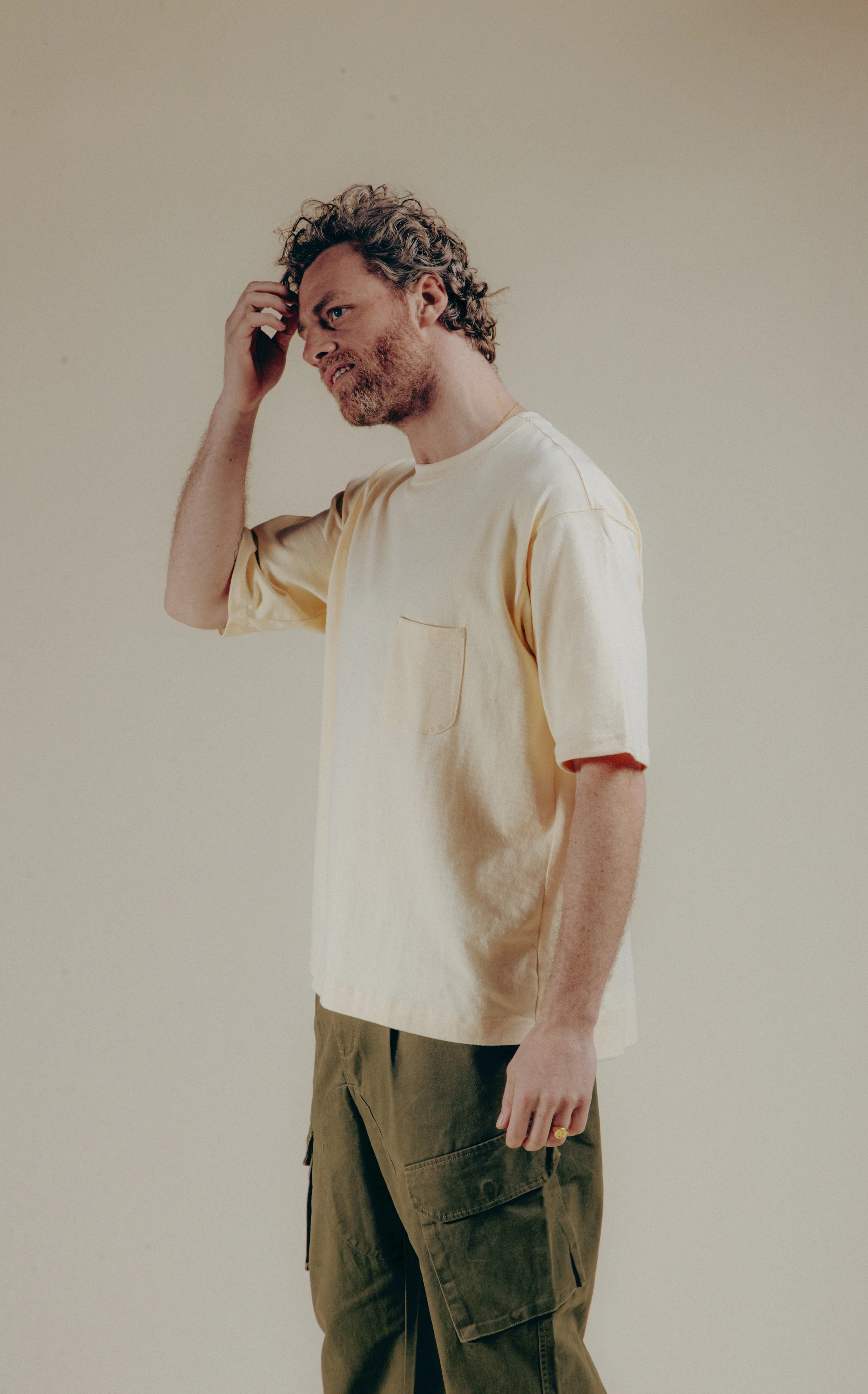 T-shirt Le Cycle - Crème - Image 3