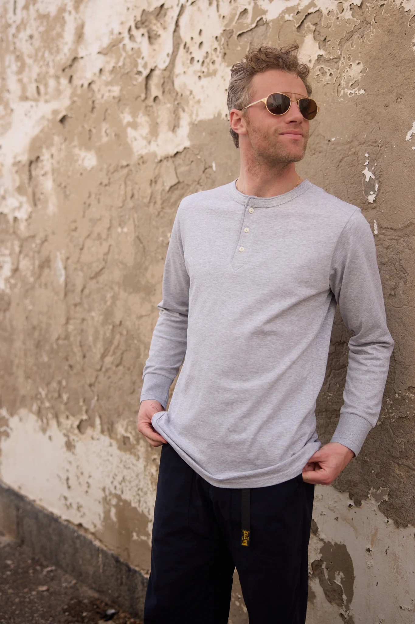 T-shirt Le Drapier - Gris - Image 3