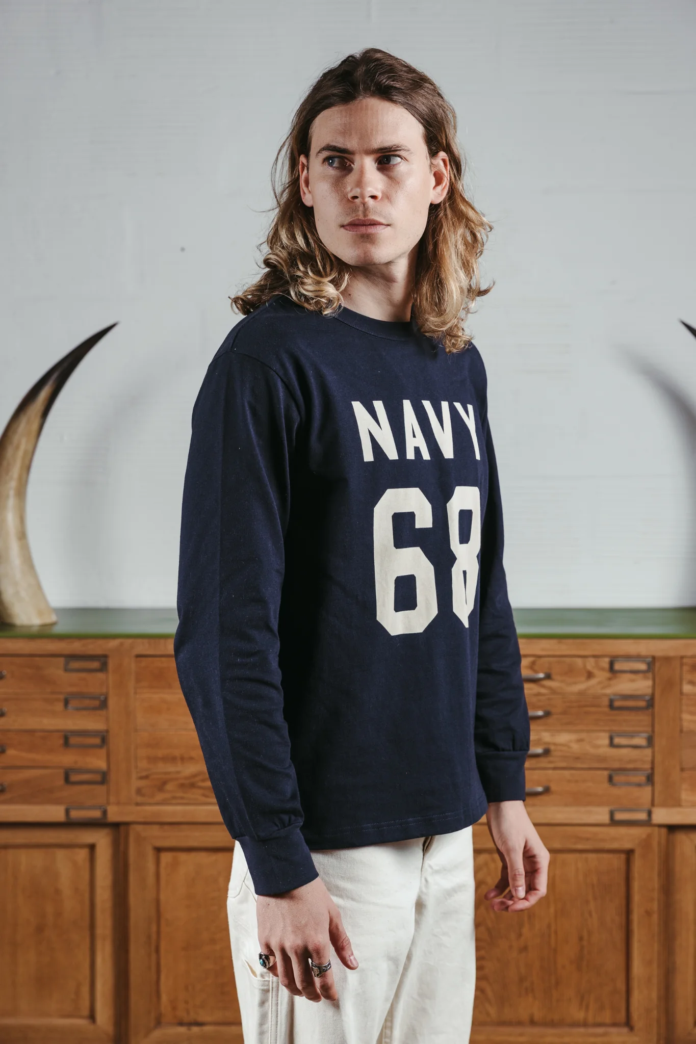 T-shirt Le Frontalier - Marine - Image 4
