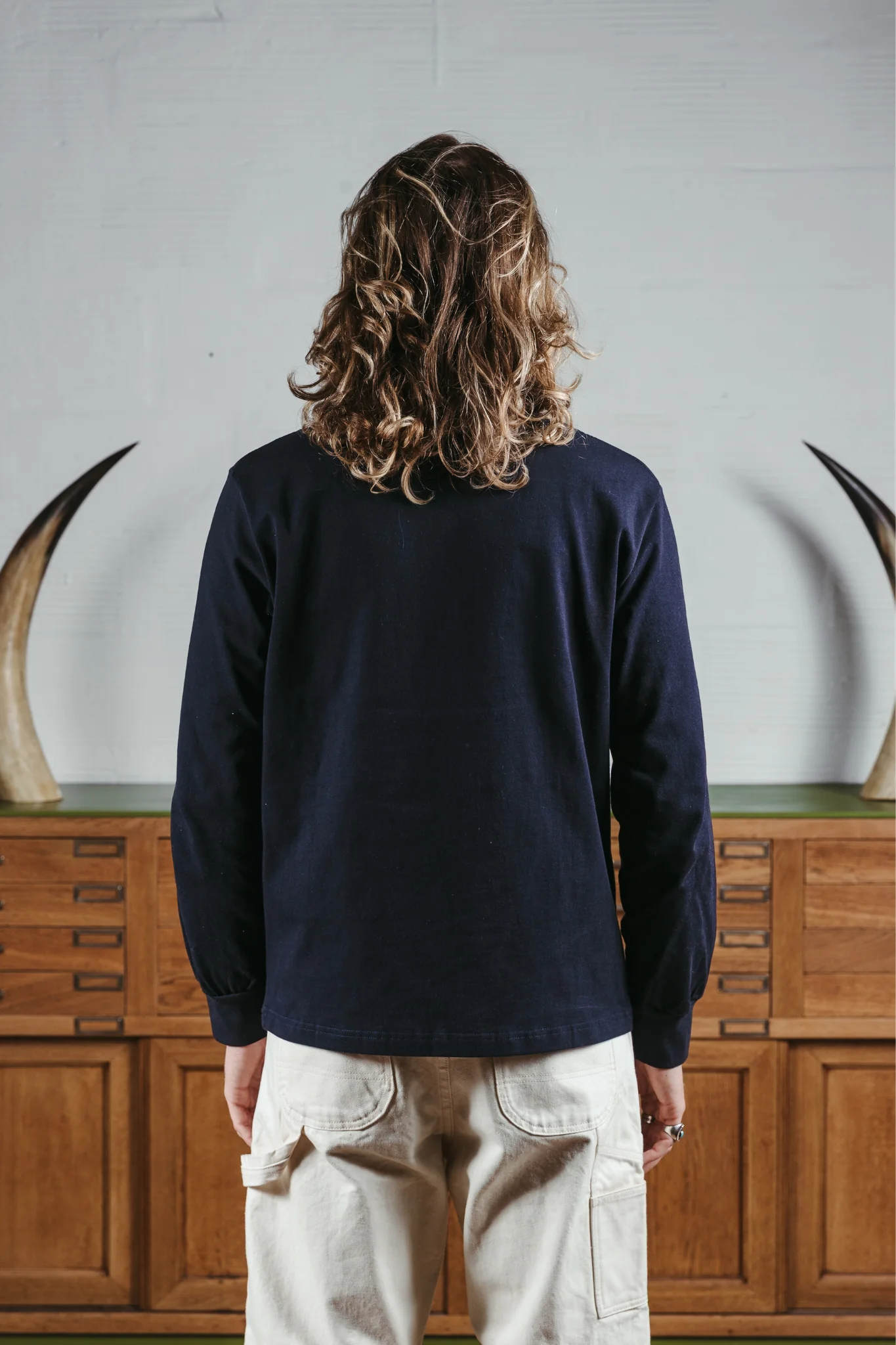 T-shirt Le Frontalier - Marine - Image 5