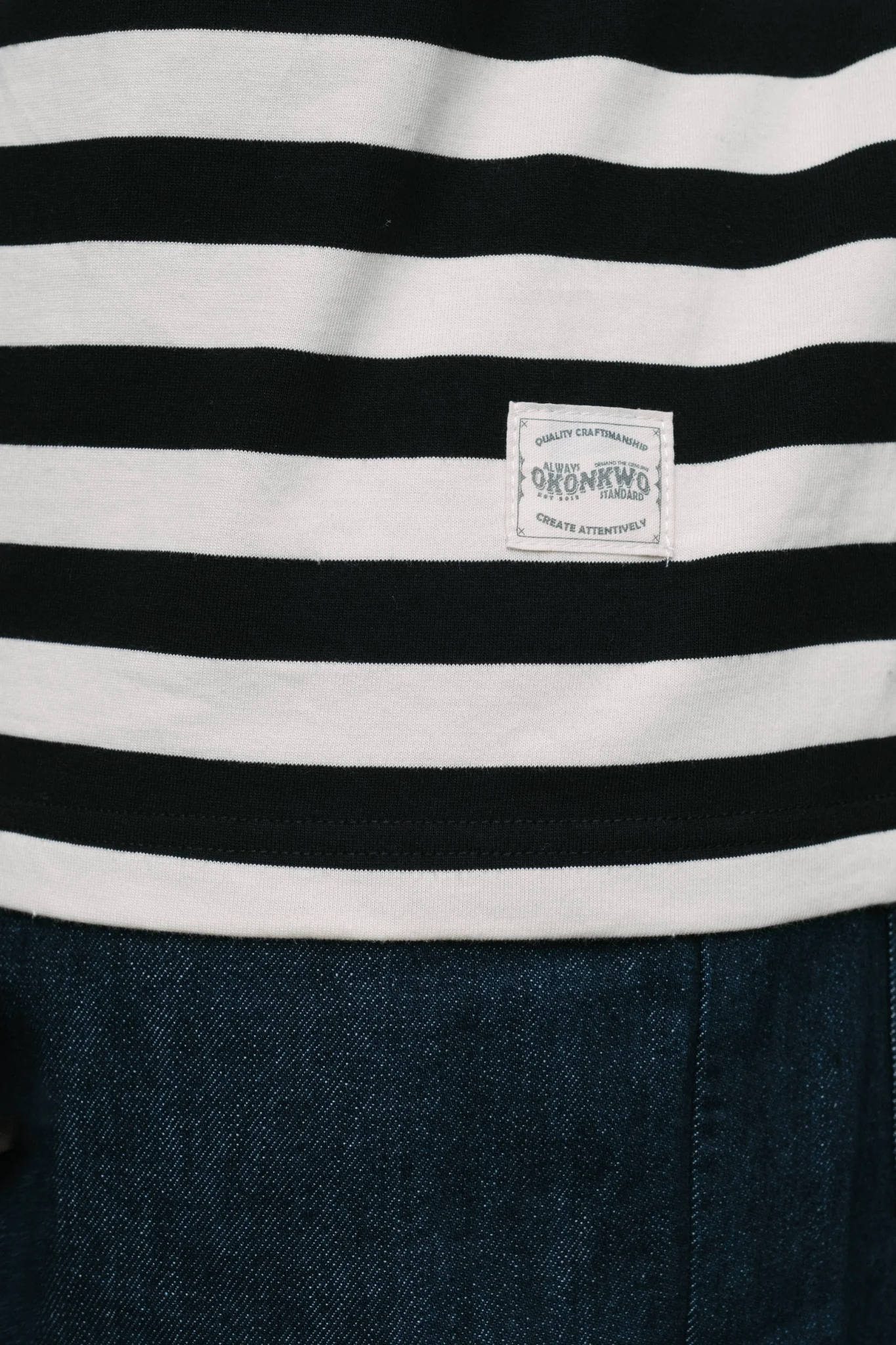 T-shirt Le Matelot - Rayé noir - Image 6