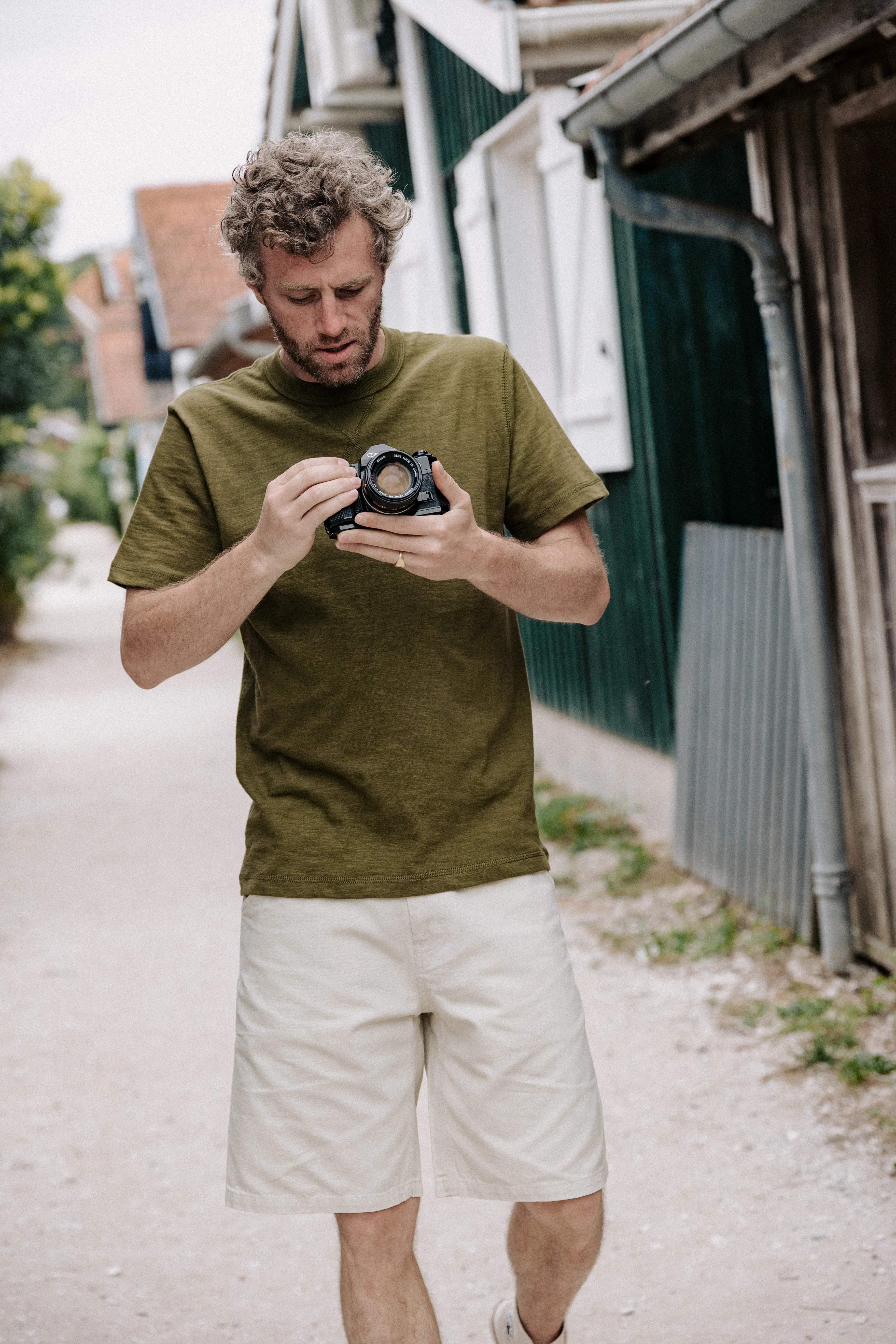 T-shirt Le Sincère - Khaki - Image 2
