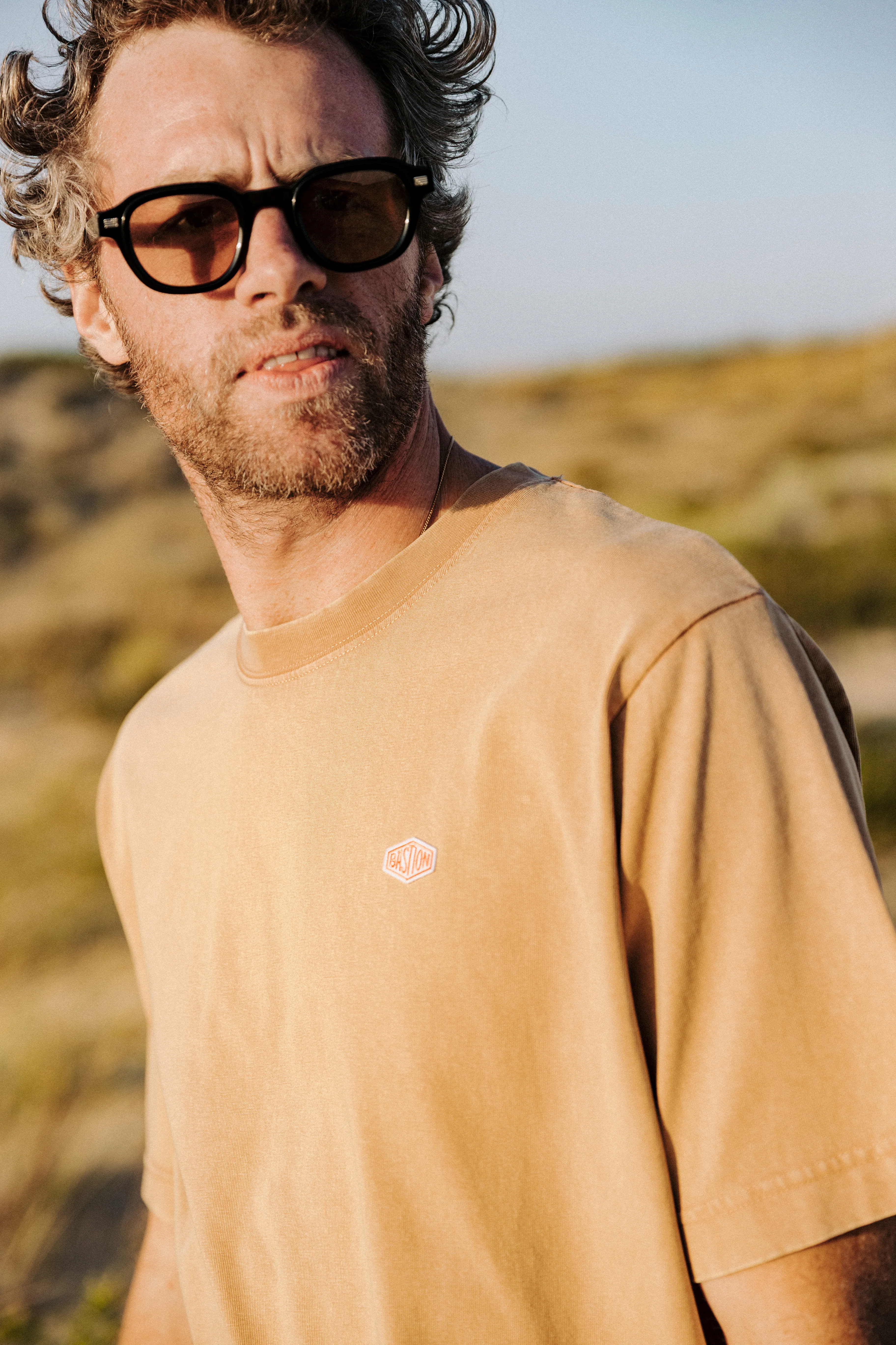 T-shirt Le Tisserand - Latte - Image 3