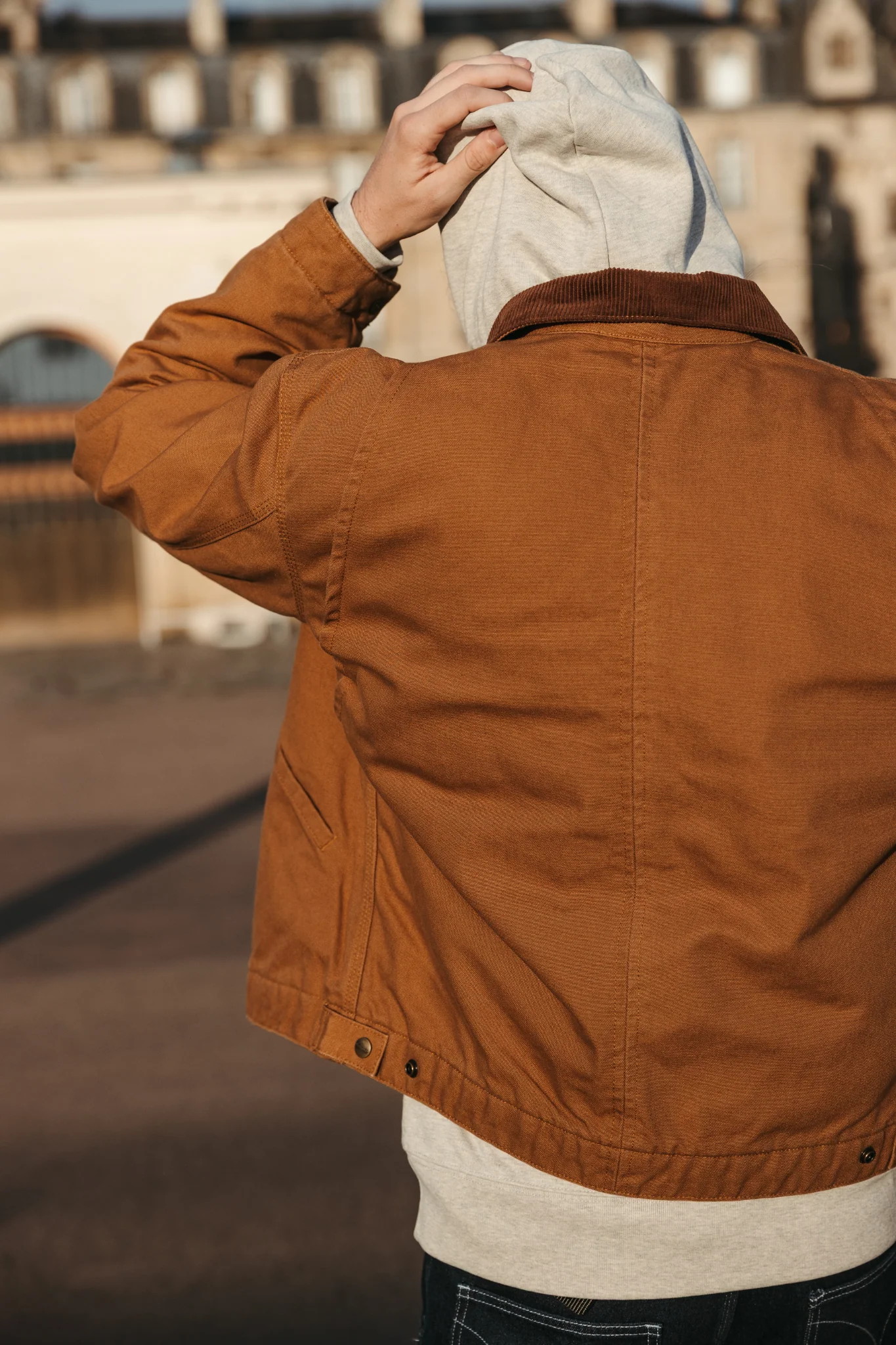 Veste Le Cartographe - camel - Image 5