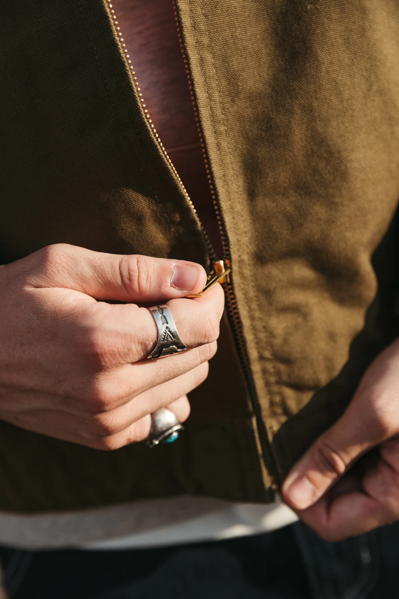 Veste Le Cartographe - khaki - Image 3