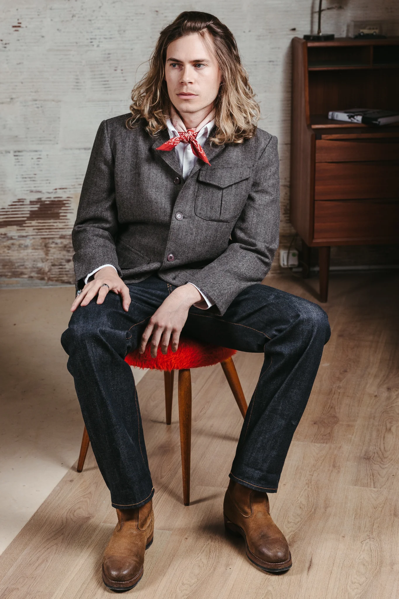Veste Le Pondéré - Gris clair - Image 4