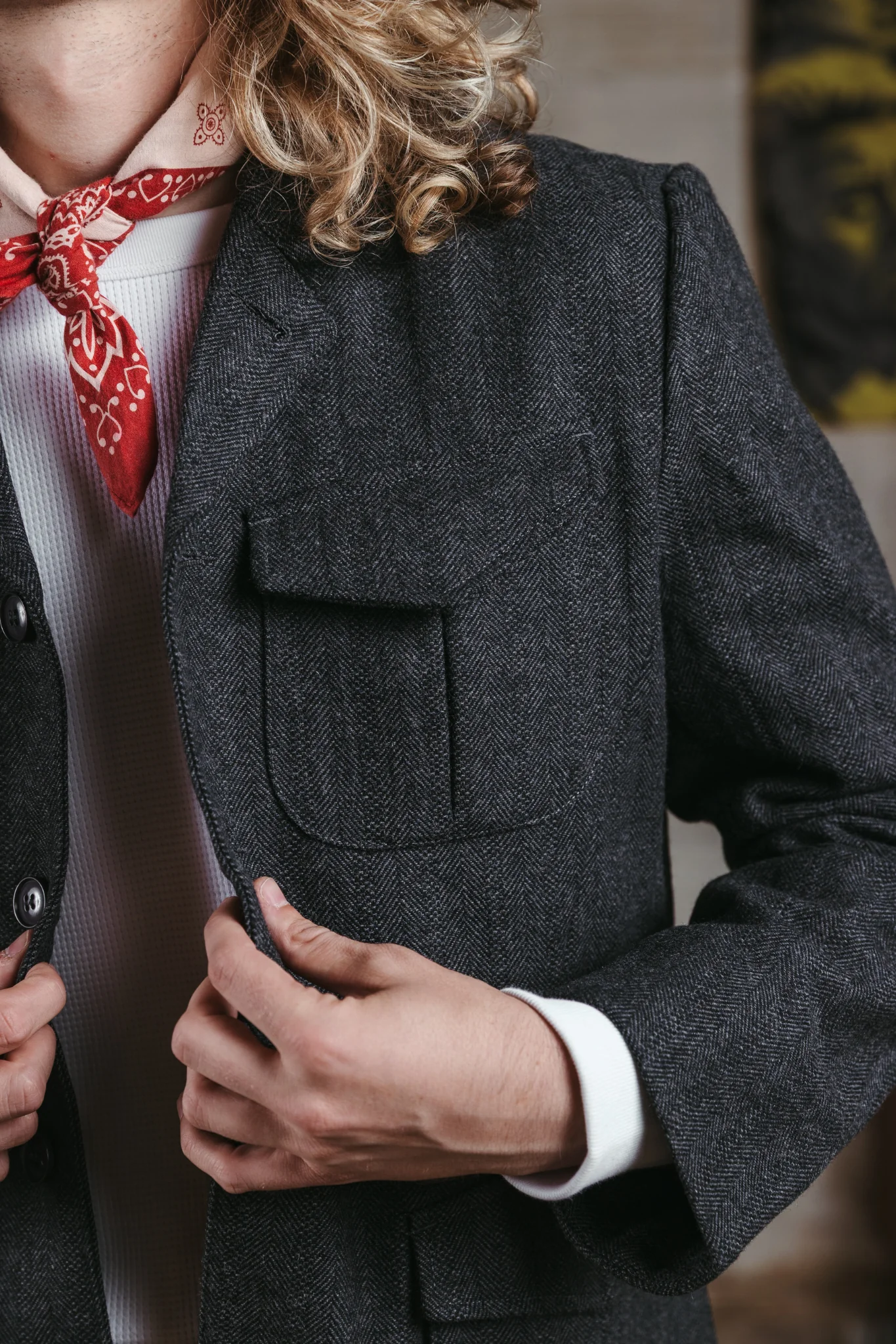 Veste Le Pondéré - Gris foncé - Image 4