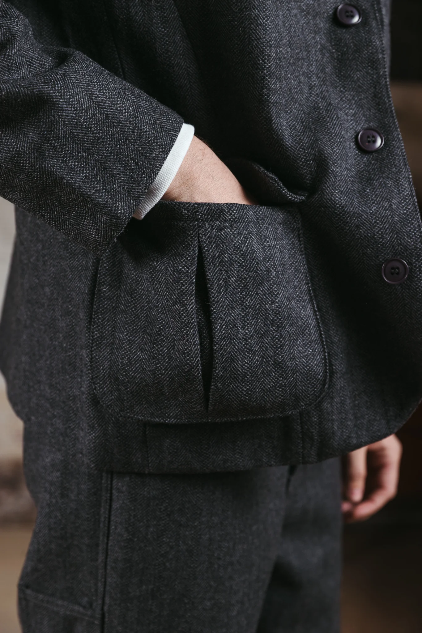 Veste Le Pondéré - Gris foncé - Image 5
