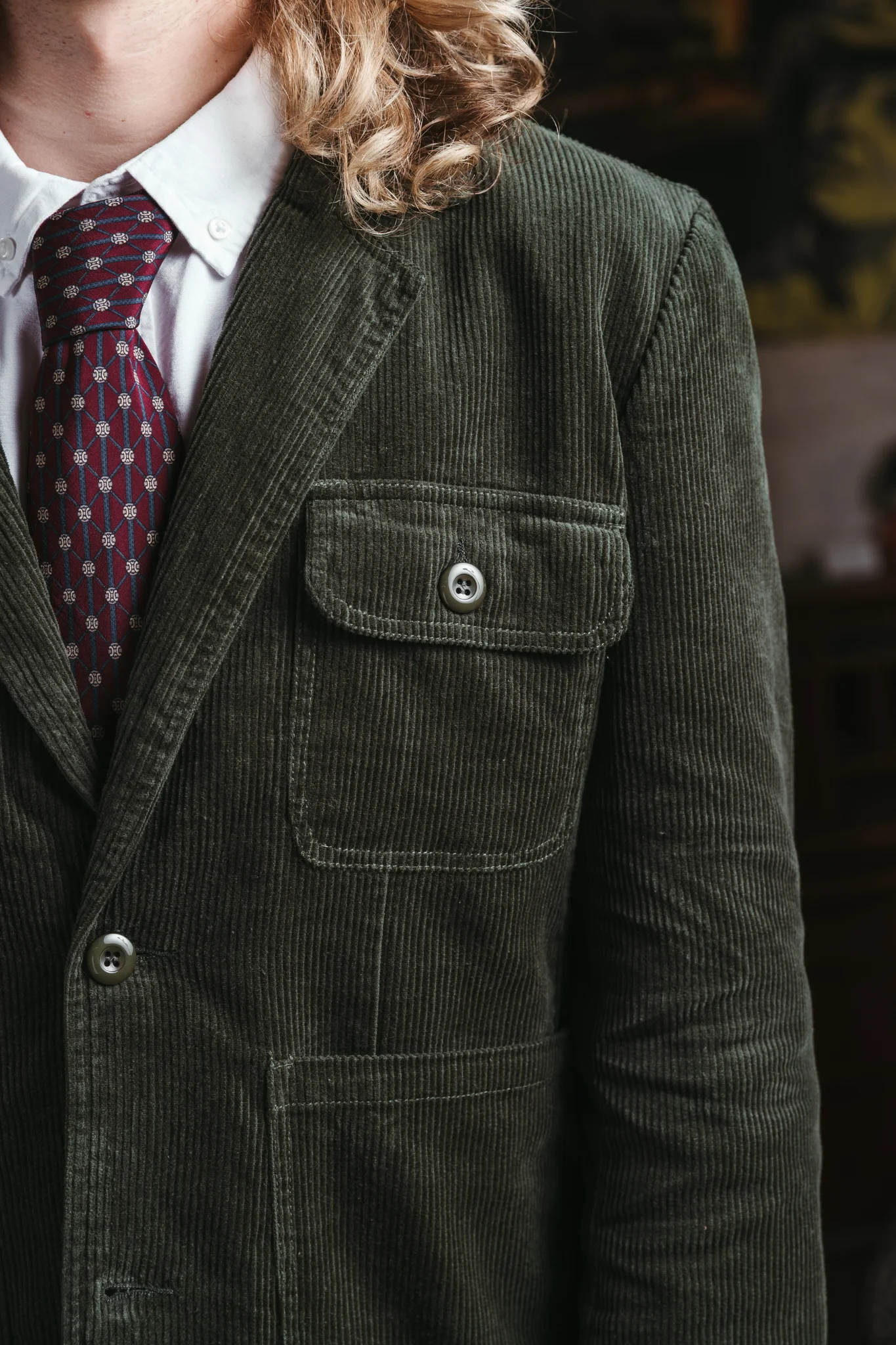 Veste L'Écrivain - Sapin - Image 2