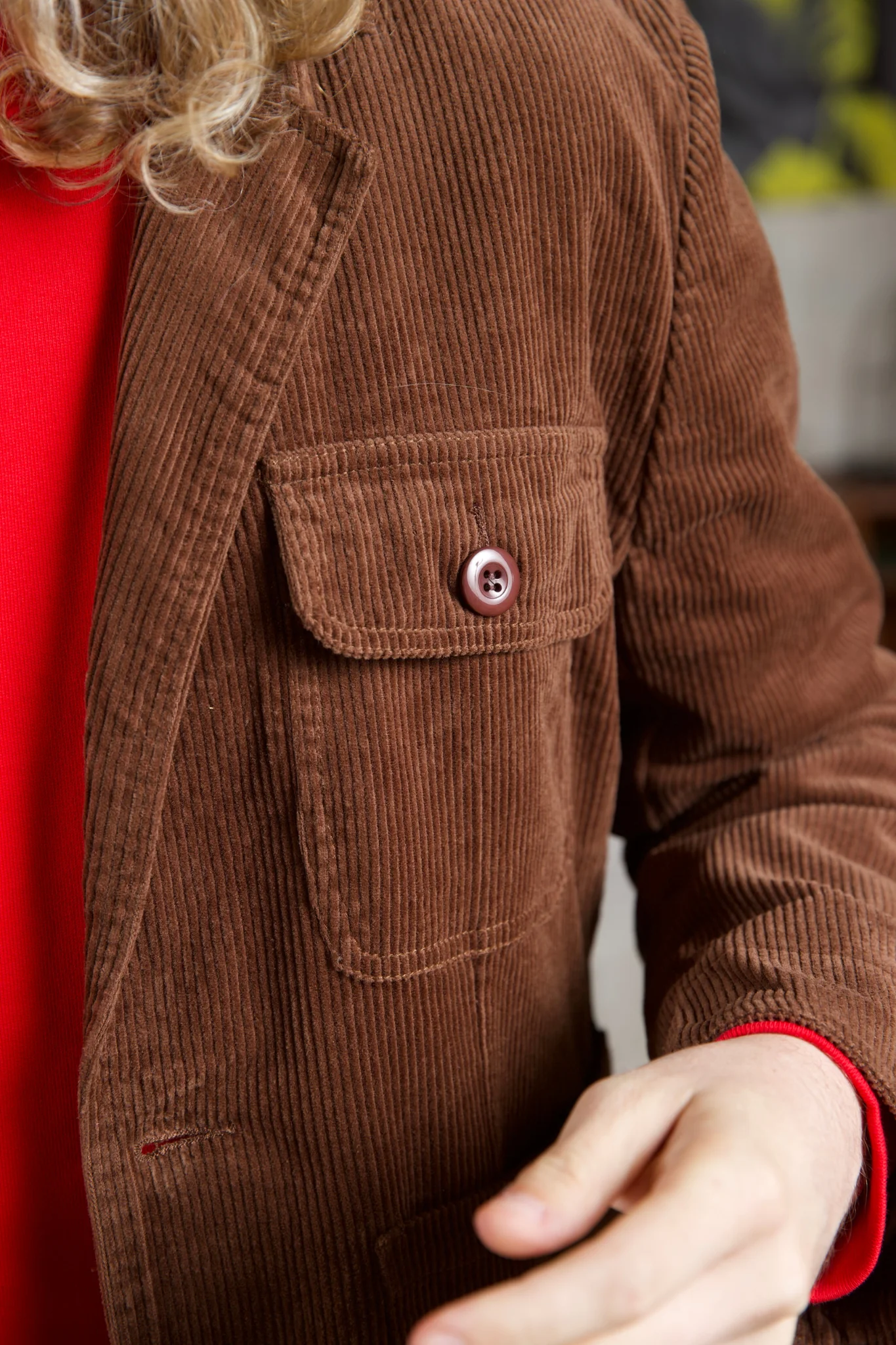 Veste L'Écrivain - Tabac - Image 2