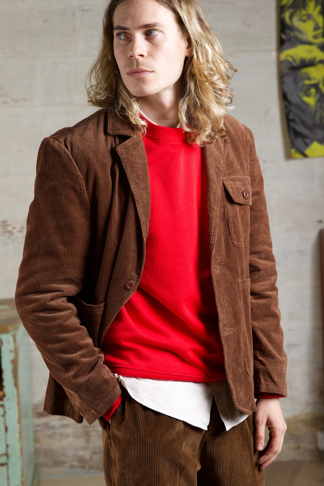 Veste L'Écrivain - Tabac - Image 3