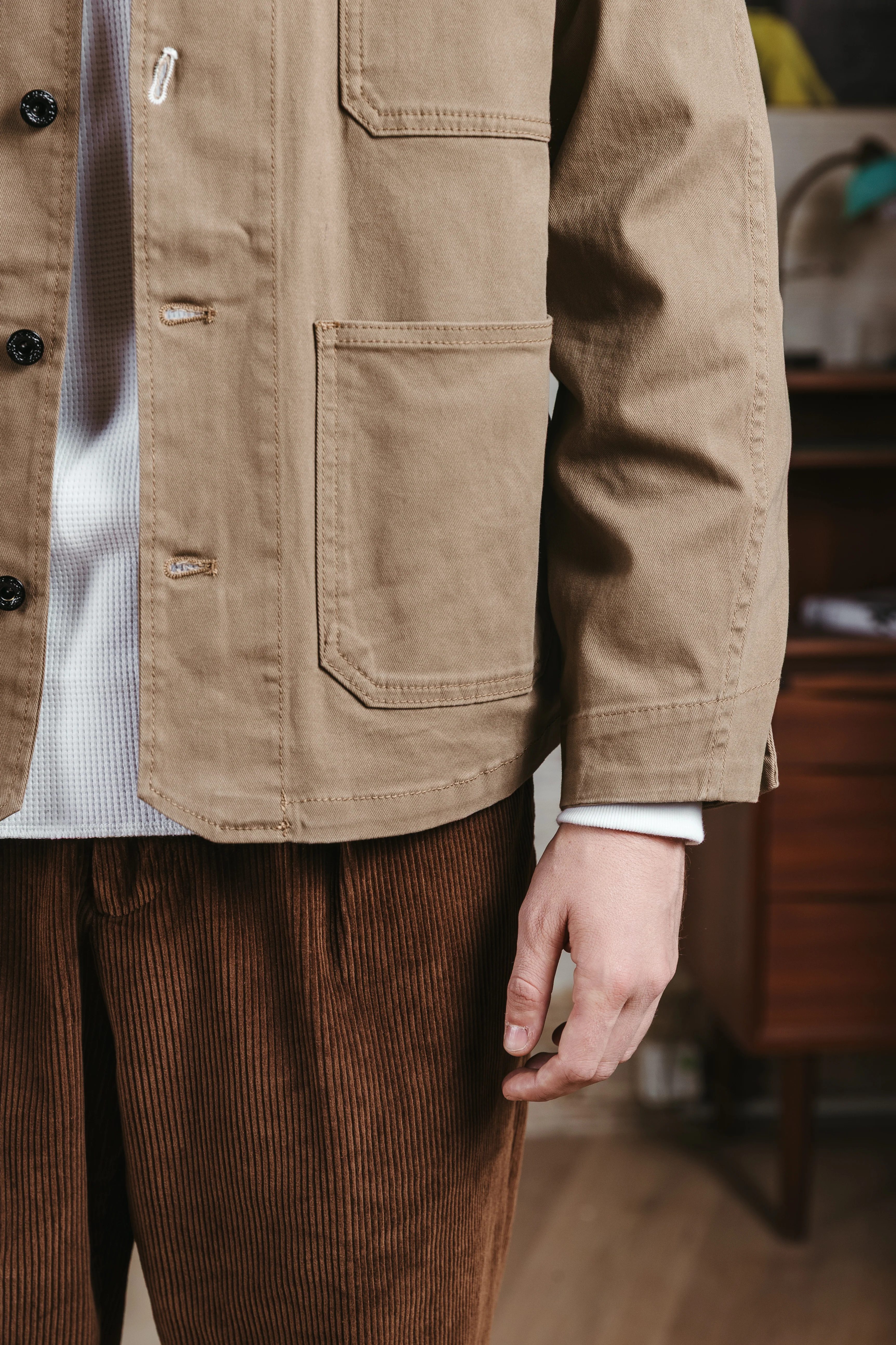 Veste L'Héritier - Beige - Image 4